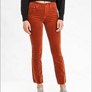 AmericanEagle Corduroy Crop Flare pants